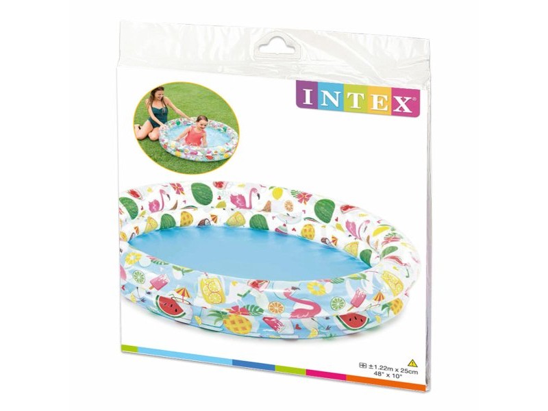 Детски басейн Intex Тропически Пръстени 150 l 122 x 25 cm (12 броя)