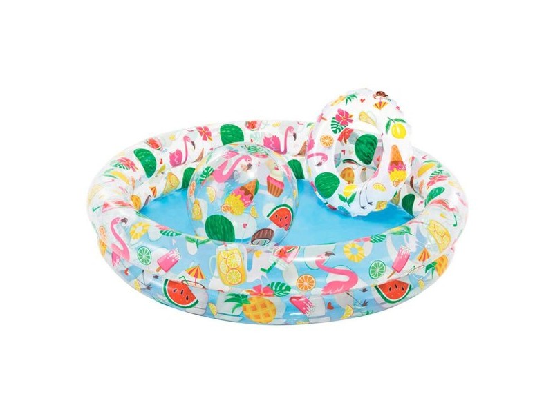 Детски басейн Intex Тропически Пръстени 150 l 122 x 25 cm (12 броя)