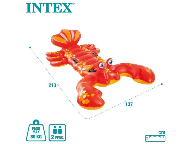 Надуваема Фигура за Басейн Intex Омар 137 x 50 x 213 cm (6 броя)