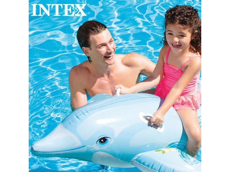 Надуваема Фигура за Басейн Intex Делфин 175 x 38 x 66 cm (6 броя)
