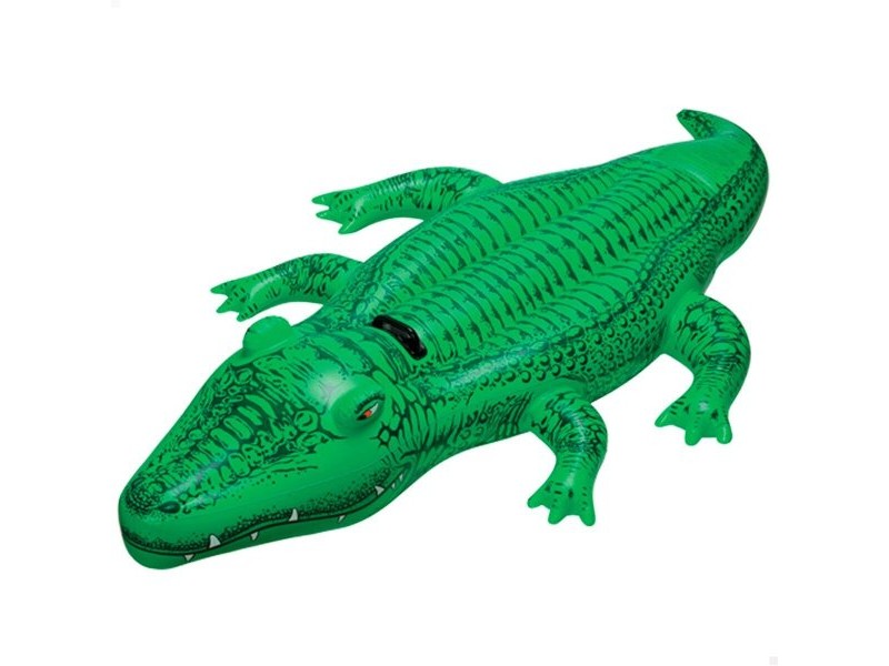 Надуваема Фигура за Басейн Intex Крокодил 168 x 86 cm (12 броя)