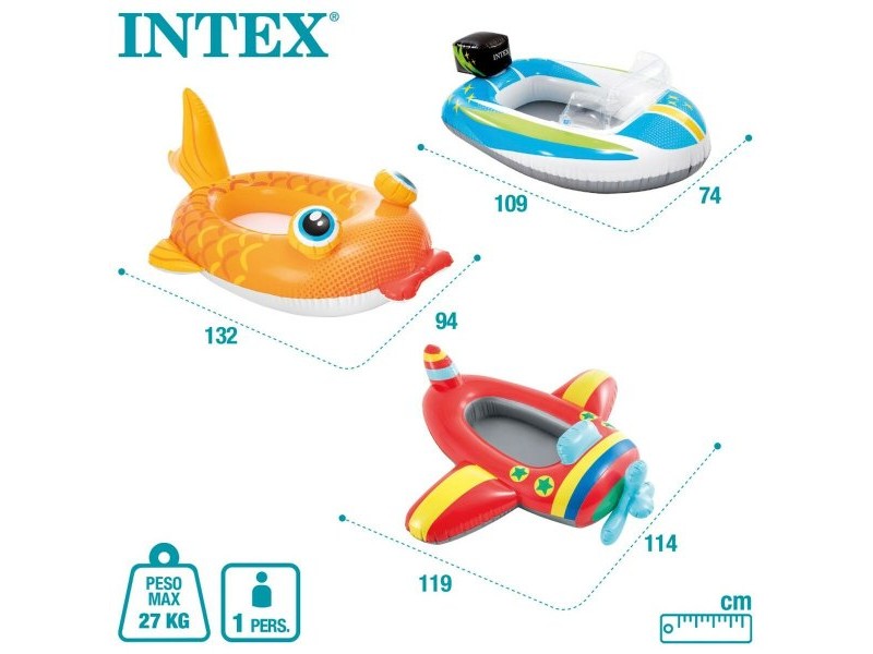Надуваема Лодка Intex 98 x 39 x 72 cm (24 броя)