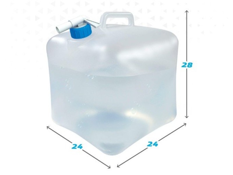 Бутилка за вода Aktive полиетилен 15 L 24 x 28 x 24 cm (12 броя)