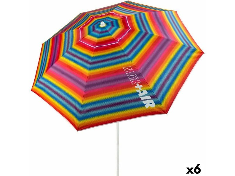 Чадър Aktive Многоцветен 220 x 207 x 220 cm 220 x 210 x 220 cm (6 броя)