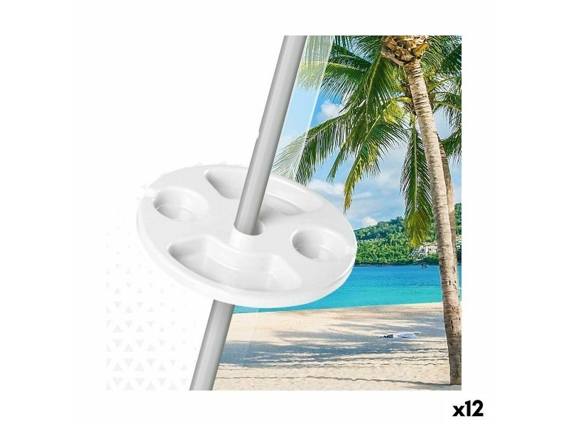 Поставка за Чаши за Чадър Aktive 29,5 x 8 x 29,5 cm Päikesevari (12 броя)