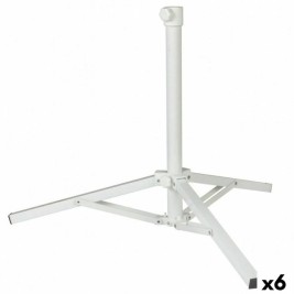 Base pour parapluie Aktive Бял Метал 61 x 49,5 x 61 cm (6 броя)