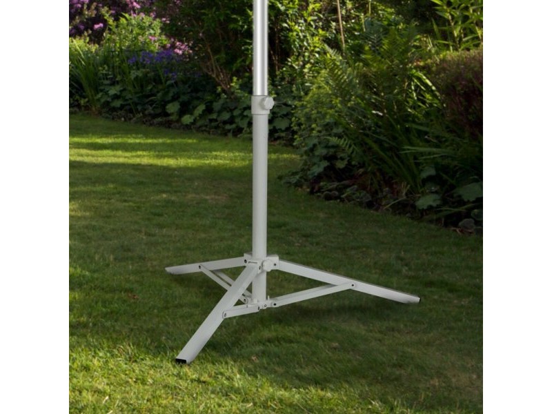 Base pour parapluie Aktive Бял Метал 61 x 49,5 x 61 cm (6 броя)