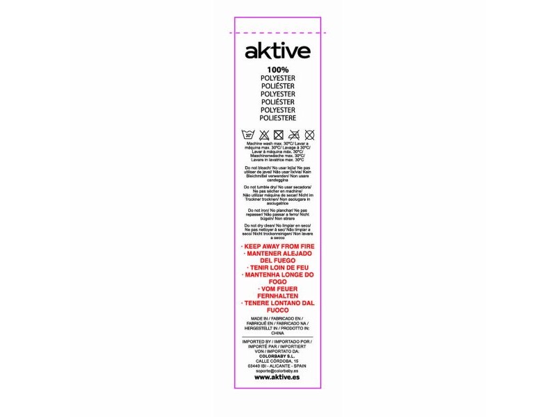 Сянка платна Aktive Квадратен Бял 200 x 0,5 x 300 cm (6 броя) Сянка платна Aktive Квадратен Бял 200 x 0,5 x 300 cm (6 броя)