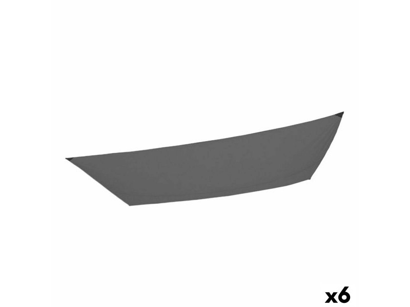 Правоъгълна сенникова тента Aktive Сив 200 x 0,5 x 300 cm Квадратен (6 броя)