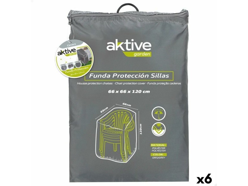 Калъф на Стол Aktive 66 x 120 x 66 cm (6 броя)