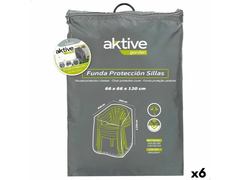 Калъф на Стол Aktive 66 x 120 x 66 cm (6 броя)