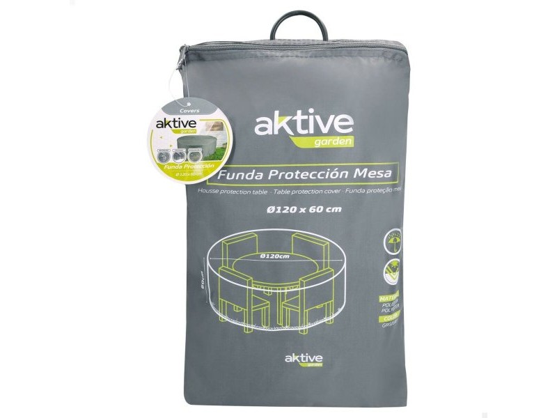 Защитен калъф Aktive Ø 120 cm Маси 120 x 60 x 120 cm (6 броя)