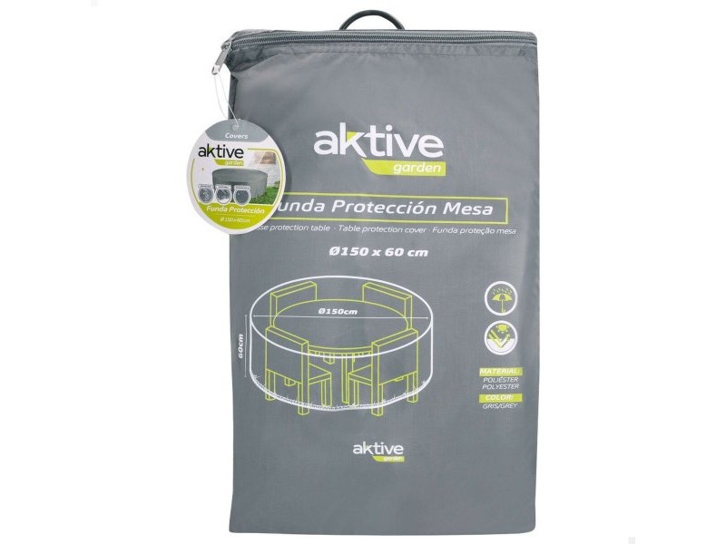 Защитен калъф Aktive Ø 150 cm Маси 150 x 60 x 150 cm (6 броя) Защитен калъф Aktive Ø 150 cm Маси 150 x 60 x 150 cm (6 броя)