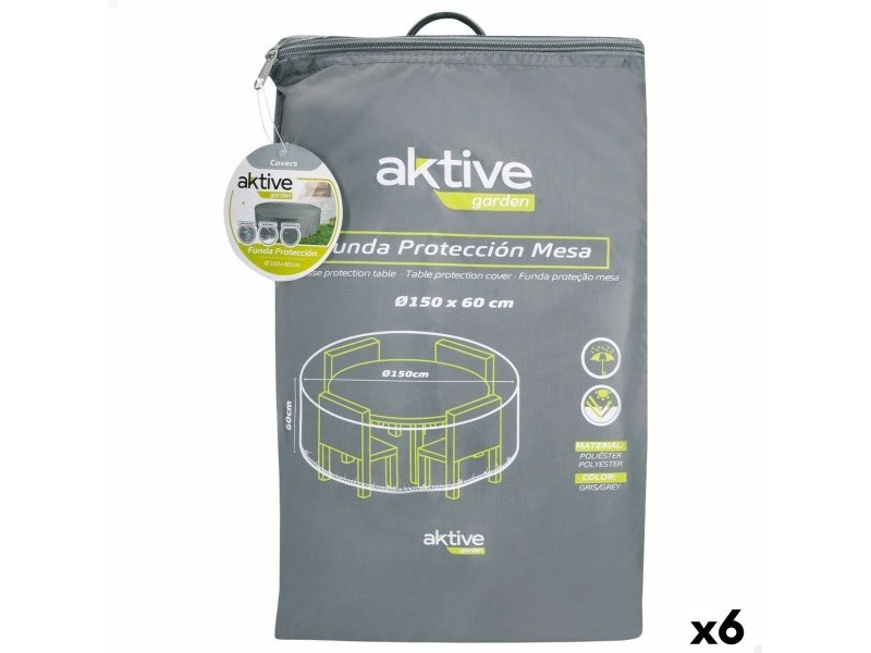 Защитен калъф Aktive Ø 150 cm Маси 150 x 60 x 150 cm (6 броя)
