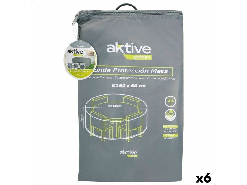 Защитен калъф Aktive Ø 150 cm Маси 150 x 60 x 150 cm (6 броя)