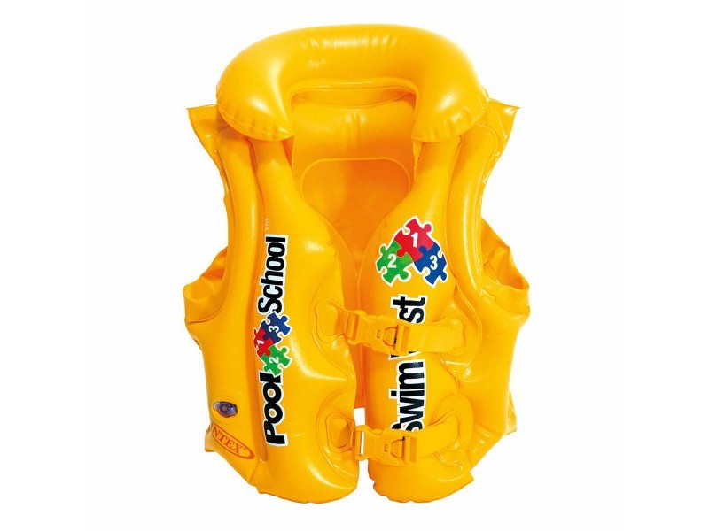 Надуваема Жилетка за Басейн Intex 50 x 47 x 40 cm (24 броя)