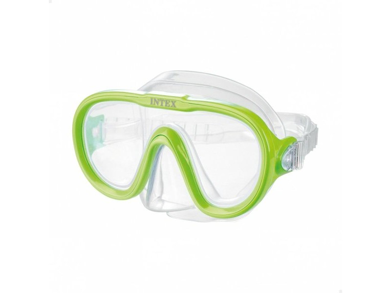 Очила за Гмуркане с Детски Шнорхел Intex Adventurer Зелен
