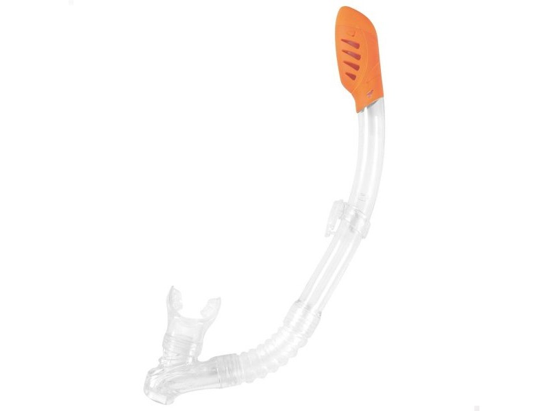 Очила за Гмуркане с Детски Шнорхел Intex Wave Rider Оранжев