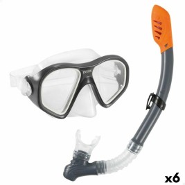 Очила за Гмуркане с Детски Шнорхел Intex Reef Rider Син