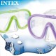 Очила за гмуркане с шнорхел Intex Sea Scan Лилав