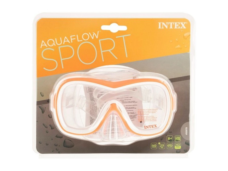 Очила за гмуркане с шнорхел Intex Wave Rider Син