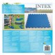 Защитно Платно Intex 50 x 1 x 50 cm (6 броя) Защитно Платно Intex 50 x 1 x 50 cm (6 броя)