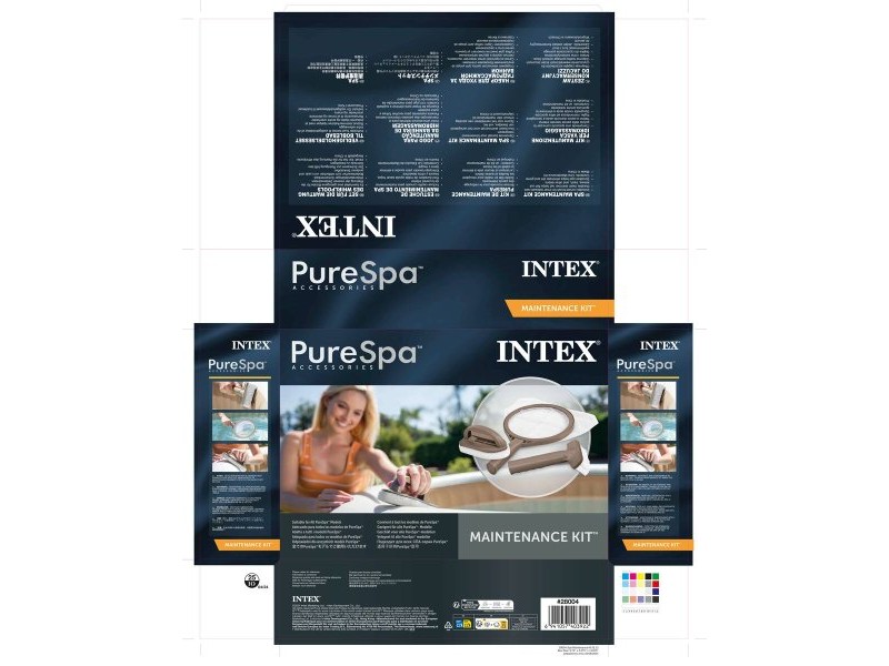 Комплект за поддръжка Intex 28004 37 x 21 x 23 cm (6 броя) Комплект за поддръжка Intex 28004 37 x 21 x 23 cm (6 броя)
