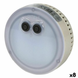 Светлина в басейна Intex 28503 12 x 12 x 6,5 cm Многоцветен (8 броя)