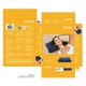 възглавница Intex Downy Pillow Надуваем Син 43 x 9 x 28 cm (24 броя)