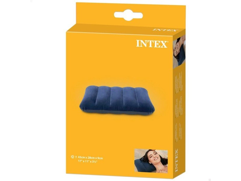 възглавница Intex Downy Pillow Надуваем Син 43 x 9 x 28 cm (24 броя)