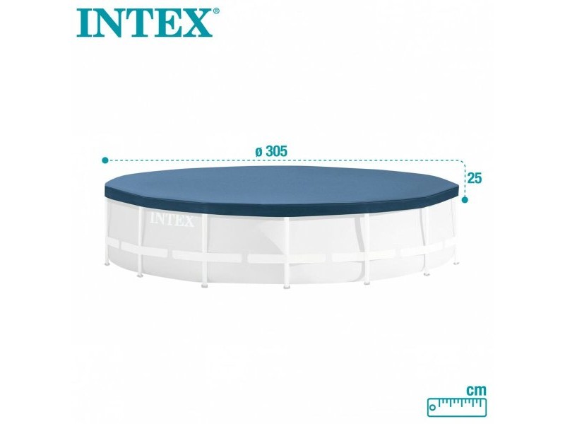 Покривало за плувен басейн Intex 28030 METAL FRAME 305 x 25 x 305 cm