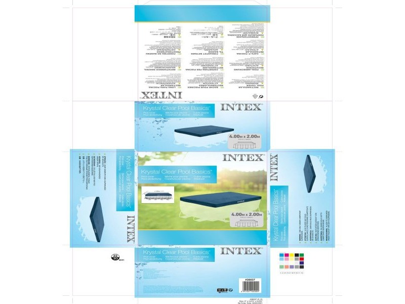 Покривало за плувен басейн Intex 28037 400 x 200 cm