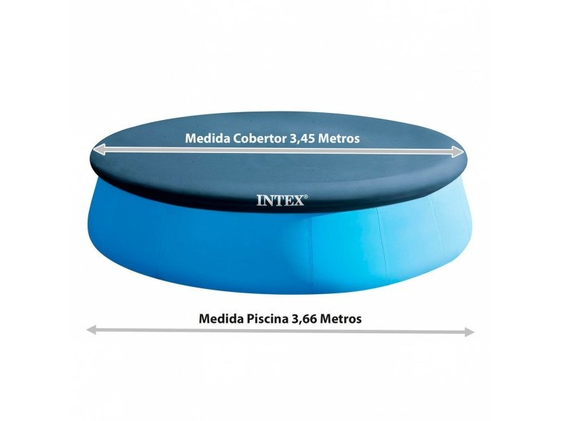 Покривало за плувен басейн Intex 28022 EASY SET 366 x 20 x 366 cm