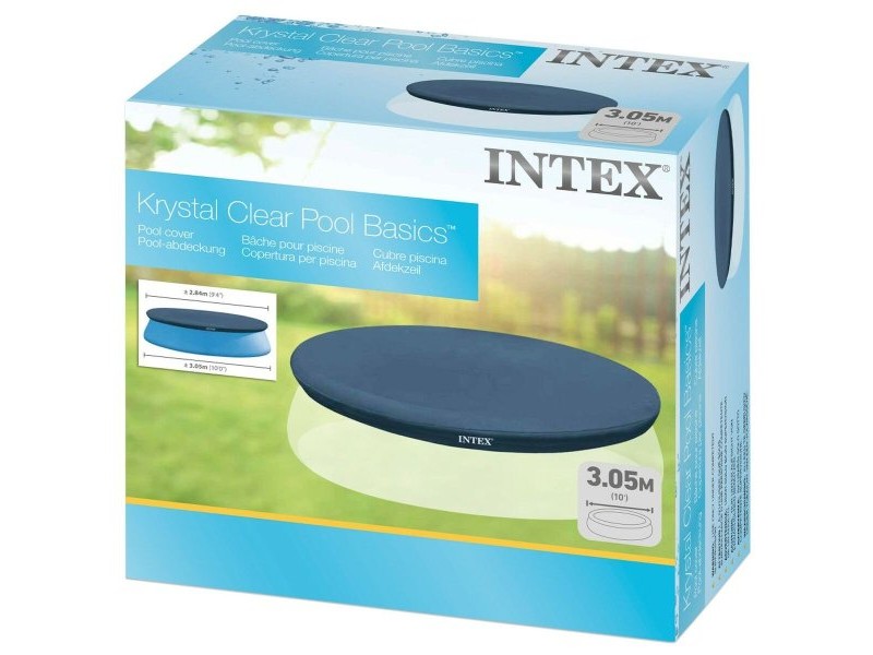 Покривало за плувен басейн Intex 28021 EASY SET 284 x 30 x 284 cm