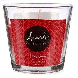 Ароматизирана Свещ Acorde Червени плодове 120 g (12 броя)