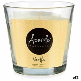 Ароматизирана Свещ Acorde Ванилия 120 g (12 броя)