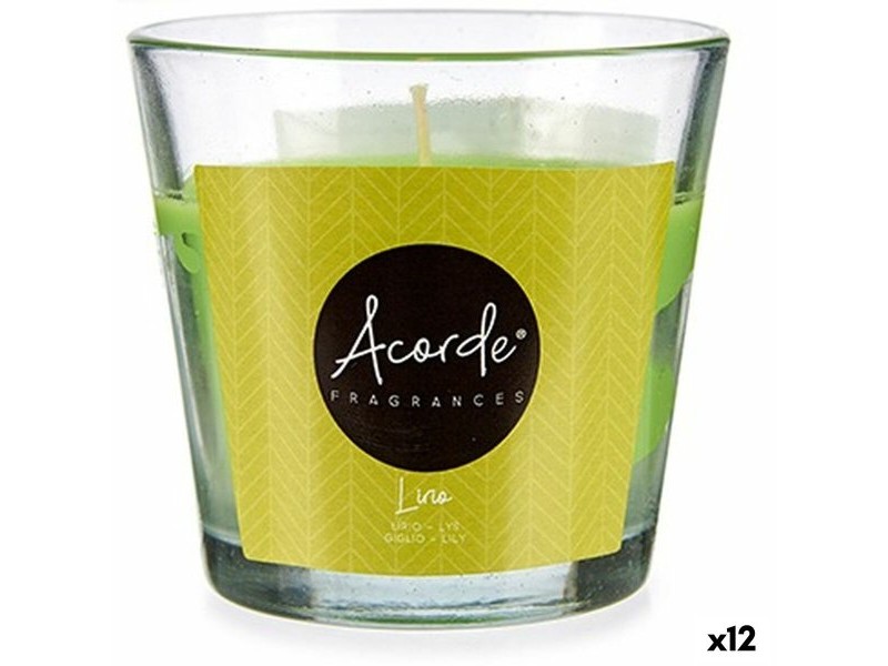 Ароматизирана Свещ Acorde Перуника 120 g (12 броя)