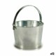 Саксия Ibergarden Сребрист цинк Кубче 25 x 30 x 26,5 cm 27 x 30 x 25 cm (12 броя)