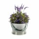 Саксия Ibergarden Сребрист цинк Кубче 25 x 30 x 26,5 cm 27 x 30 x 25 cm (12 броя)