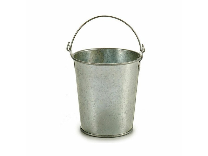 Саксия Ibergarden Сребрист цинк Кубче 15,5 x 11 x 11 cm 11,5 x 10 x 10 cm 11,5 x 15,5 x 10 cm (72 броя)