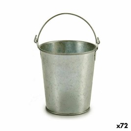Саксия Ibergarden Сребрист цинк Кубче 15,5 x 11 x 11 cm 11,5 x 10 x 10 cm 11,5 x 15,5 x 10 cm (72 броя)