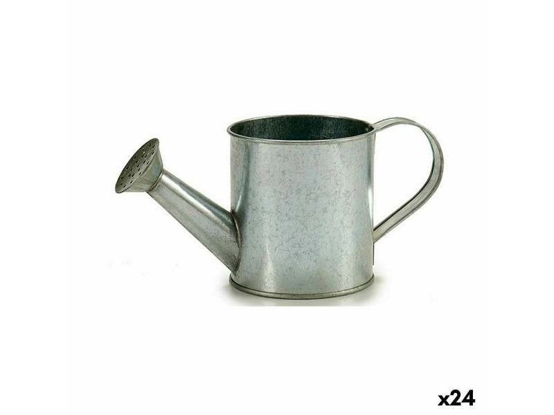 Саксия Ibergarden Сребрист цинк Лейка 24,5 x 11 x 11 cm (24 броя)