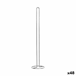 Поставка за Тоалетна Хартия Berilo Сребрист 13,5 x 60,5 x 13,5 cm (48 броя)