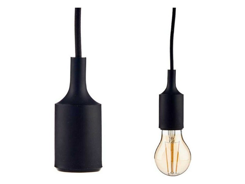 Полилей Gift Decor Черен 60 W 220-250 V (6 броя)