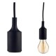 Полилей Gift Decor Черен 60 W 220-250 V (6 броя)