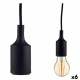 Полилей Gift Decor Черен 60 W 220-250 V (6 броя)