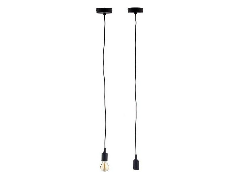 Полилей Gift Decor Черен 60 W 220-250 V (6 броя)