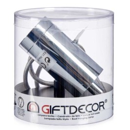 Полилей Gift Decor Сребрист 60 W 220-250 V (6 броя)