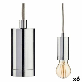 Полилей Gift Decor Сребрист 60 W 220-250 V (6 броя)