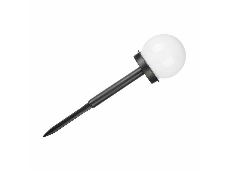 Шамандура Ibergarden Бял Черен Пластмаса 10 x 34,5 x 10 cm 10 x 24,5 x 10 cm Pall Слънчево зареждане (12 броя)